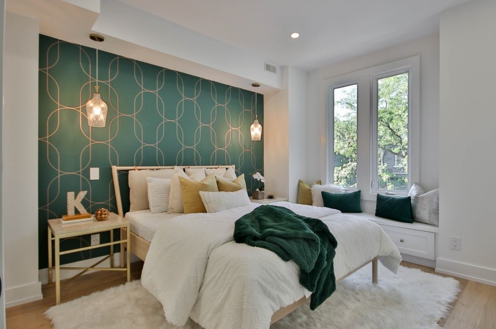 MyFitin Chesterfield Sleigh Bed
