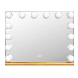 Myfitin Chanel Gold Hollywood Mirror - 14 Dimmable LED Bulbs