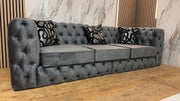New chesterfield 4 seater sofa