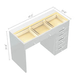 Myfitin Diana Vanity Desk - 8 Storage Drawers