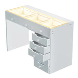 Myfitin Diana Vanity Desk - 8 Storage Drawers