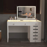 Myfitin Diana Vanity Desk - 8 Storage Drawers