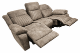 Rose Brown 2 Seater E-Recliner Sofa