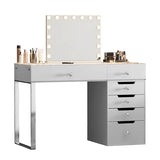 Myfitin Diana Vanity Desk Pro - 6 Storage Drawers