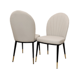 Myfitin Etta Leather Dining Chair (Bespoke)