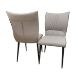 Myfitin Flora Leather Dining Chair (Bespoke)