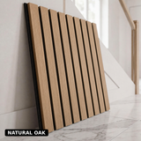PREMIUM ACOUSTIC SLATTED WALL PANEL (MULTIPLE COLOURS)