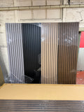 Acoustic wide slat wall panels 240cmx 60cm