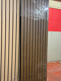 Acoustic wide slat wall panels 240cmx 60cm