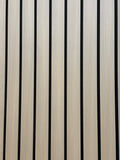 Acoustic wide slat wall panels 240cmx 60cm