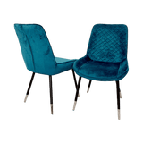 Myfitin Luna Velvet Dining Chair (Bespoke)