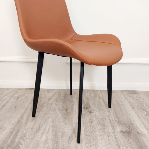 Myfitin Remus Leather Dining Chair (Bespoke)
