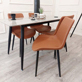 Myfitin Remus Leather Dining Chair (Bespoke)