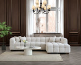 My Fitin Tribeca Corner Group in Oatmeal Boucle Fabric