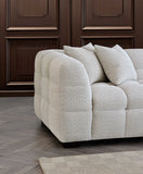 My Fitin Tribeca Corner Group in Oatmeal Boucle Fabric