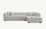 My Fitin Tribeca Corner Group in Oatmeal Boucle Fabric