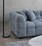 My Fitin Tribeca Corner Group in Iron Boucle Fabric