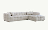 My Fitin Tribeca Corner Group in Oatmeal Boucle Fabric