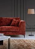 My Fitin Lenox Sofa Range in Rust Velvet