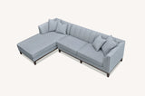 My Fitin Cooper Left Hand Corner Group in Dolphin Boucle