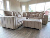 Myfitin Comfy plush sofa set