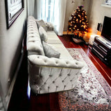 My Fitin Victorian Velvet Sofa (Bespoke)