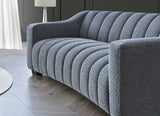 My Fitin Astoria 3 Seater Sofa in Iron Boucle Fabric - Myfitin Furniture