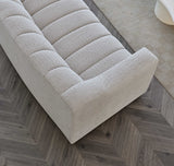 My Fitin Astoria 3 Seater Sofa in Oatmeal Boucle Fabric - Myfitin Furniture