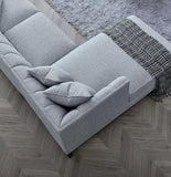 My Fitin Cooper Left Hand Corner Group in Dolphin Boucle - Myfitin Furniture