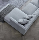 My Fitin Cooper Right Hand Corner Group in Dolphin Boucle - Myfitin Furniture