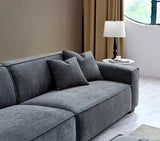 My Fitin Dakota 4 seater with Chaise in Charcoal Boucle - Myfitin Furniture