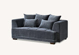 My Fitin Gramercy Group in Steel Velvet - Myfitin Furniture