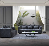 My Fitin Gramercy Group in Steel Velvet - Myfitin Furniture