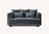 My Fitin Gramercy Group in Steel Velvet - Myfitin Furniture