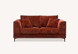 My Fitin Lenox Sofa Range in Rust Velvet - Myfitin Furniture