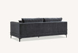 My Fitin Lenox Sofa Range in Steel Velvet - Myfitin Furniture