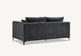 My Fitin Lenox Sofa Range in Steel Velvet - Myfitin Furniture
