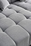 My Fitin Leonard Left Hand Corner Group in Cloudy Grey Boucle - Myfitin Furniture