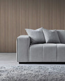 My Fitin Leonard Right Hand Corner Group in Cloudy Grey Boucle - Myfitin Furniture
