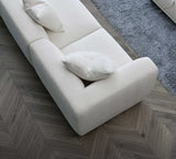 My Fitin Lottie Modular Corner Group in Polar Boucle - Myfitin Furniture