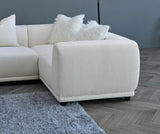 My Fitin Lottie Modular Corner Group in Polar Boucle - Myfitin Furniture