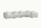 My Fitin Lottie Modular Corner Group in Polar Boucle - Myfitin Furniture