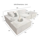 My Fitin Modula Sofa - Corner Combination - Myfitin Furniture