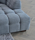 My Fitin Tribeca Corner Group in Iron Boucle Fabric - Myfitin Furniture