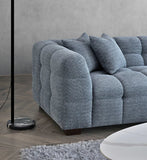 My Fitin Tribeca Corner Group in Iron Boucle Fabric - Myfitin Furniture