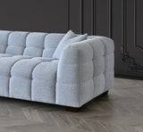 My Fitin Tribeca Sofa Range in Pearl Boucle Fabric - Myfitin Furniture