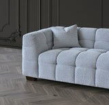 My Fitin Tribeca Sofa Range in Pearl Boucle Fabric - Myfitin Furniture