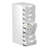 Myfitin 9-Drawer Makeup Vanity Storage Unit with Lights - Myfitin Furniture