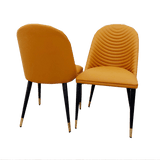 Myfitin Alba Leather Dining Chair (Bespoke) - Myfitin Furniture