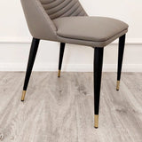 Myfitin Alba Leather Dining Chair (Bespoke) - Myfitin Furniture